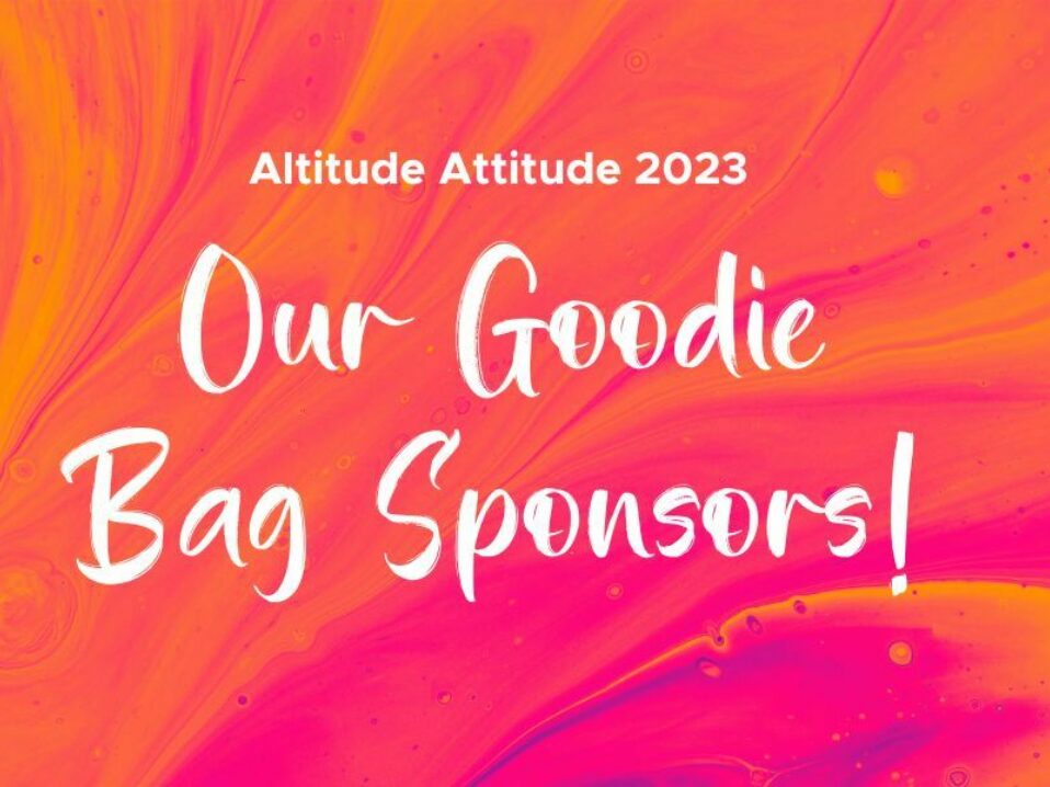 Our Altitude Attitude 2023 Goodie Bag Sponsors!