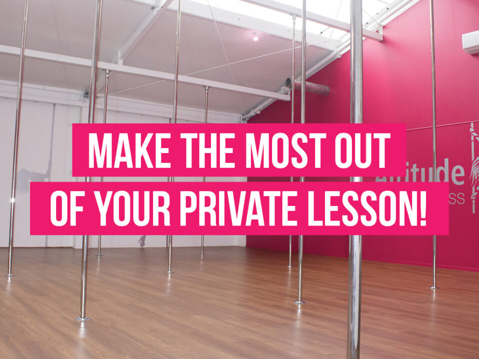 How to make the most out of a private lesson!